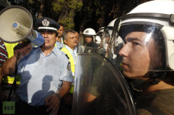 Blue On Blue: Greek Police Face Off With Riot Police In Athens (PHOTOS)