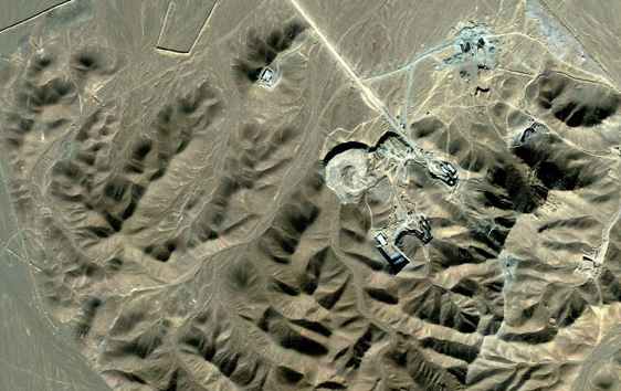 Alleged-Nuclear-Enrichment-Plant-In-Quom-Iran