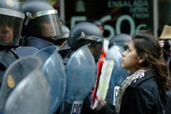 Police Provocateurs At Spain Austerity Protests