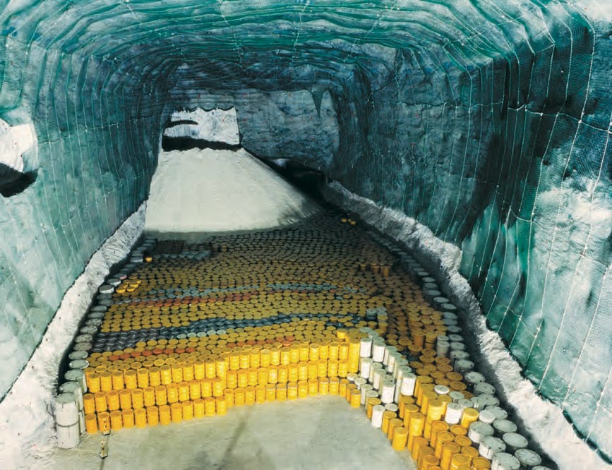 What Does 2,853 Containers Of Nuclear Waste Look Like On Paper