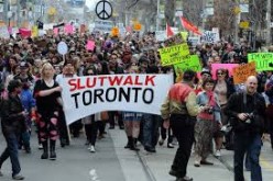 Protesters march in Toronto ‘Slutwalk’