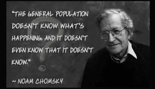 Noam Chomsky: Your Opinion Has No Detectable Influence On The Policies Of Your Elected Representatives